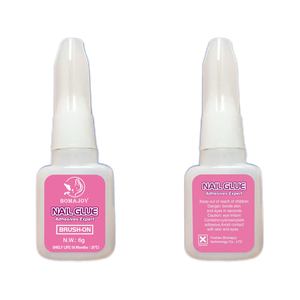 Colle à <span class=keywords><strong>ongles</strong></span> professionnelle 6g à texture liquide, forte, facile à appliquer, écologique, non toxique, longue durée, avec logo personnalisé – Meilleure vente - Product Image 1