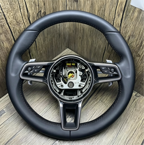 Volante Sportivo per <span class=keywords><strong>Porsche</strong></span> <span class=keywords><strong>918</strong></span> <span class=keywords><strong>Spyder</strong></span> e 718 GT4 RS con Finiture in Carbonio, Accessorio Auto Aftermarket Molto Richiesto - Product Image 5
