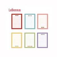Bloc-notes personnalisé de haute qualité OEM, bloc-notes en papier avec motif de fruits, 50 feuilles, pour usage au bureau