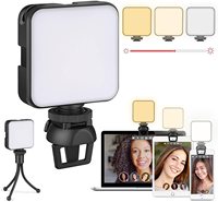 Lampe vidéo bicolore W64 LED tiktok Caméra en direct Caméra vlog portable Éclairage photo et vidéo ultra lumineux