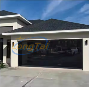 <span class=keywords><strong>Porte</strong></span> <span class=keywords><strong>de</strong></span> <span class=keywords><strong>garage</strong></span> <span class=keywords><strong>sectionnelle</strong></span> miroir LongTai 8x7 portes <span class=keywords><strong>de</strong></span> <span class=keywords><strong>garage</strong></span> coulissantes à rabat isolé en verre sans cadre pour résidentiel - Product Image 4