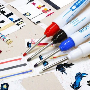 <span class=keywords><strong>Pennarello</strong></span> Permanente Resistente all'Acqua con <span class=keywords><strong>Punta</strong></span> Lunga 30mm, Marcatore per Fori Profondi, Penna per Disegno Artistico, Inchiostro <span class=keywords><strong>Nero</strong></span> - Product Image 3