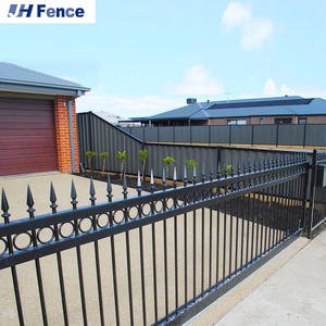 รั้วด้านบนหอกกดสําหรับความปลอดภัย/ลาน/บ้าน/โรงเรียน/โรงงาน/สวน/สนามหญ้า/สะพาน/แผงรั้วด้านนอก - Product Image 5