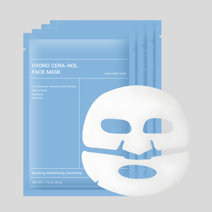 Masque facial bio-collagène sans logo, anti-âge, raffermissant, anti-rides, éclaircissant, atténue les ridules, en forme de feuille, soin de la peau pour le visage et le corps - Product Image 5