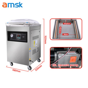 410 Tự Động Thực Phẩm Trái Cây Lưu Trữ Bán Lẻ Thị Trường Kinh Doanh Nhựa Túi Chân Không Túi Niêm Phong Bao Bì Duy Nhất Buồng Đóng Gói Chân Không - Product Image 5