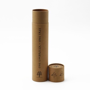 Customized Wholesale Biodegradable Umbrella Packaging Paper <b>Tubes</b> <b>Cardboard</b> Hard Paper Box for Folding Umbrella - Product Image 3