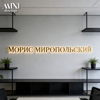 Enseigne lumineuse LED 3D personnalisée en métal rétroéclairé, lettres murales extérieures pour entreprises, salons, logos d'entreprise, bureaux, magasins, transformateur inclus