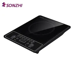 Cocina de Inducción de gas y 2000w, olla de arcilla con control táctil, piezas de cocina de inducción, placa de cerámica de vidrio, gran oferta