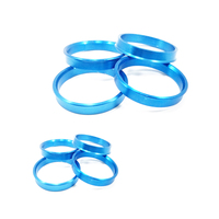 Anillos Centradores de Eje para Fresado CNC Personalizados de 72.6mm a 65.1mm, Piezas de Componentes de Transmisión para Torno