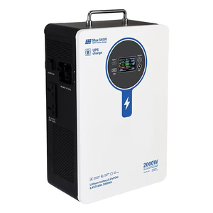 Station d'alimentation portable de haute qualité 500W 1000W 2000W OEM, grande capacité, charge rapide d'urgence - Product Image 2