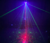 Mini lumière laser disco 15w, piste de danse LED couleur, boule magique DJ, bar club, effet de scène de fête
