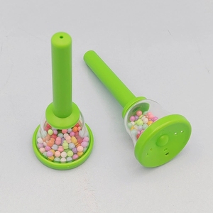 Instrumento de percusión Orff de plástico transparente al por mayor, juguete sensorial auditivo portátil para niños - Product Image 4
