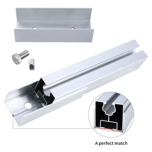 Солнечная панель монтажная система алюминиевый профиль H-образной формы водонепроницаемый кронштейн для крепления на крышу 40x40 Германия Европейского типа - Product Image 3