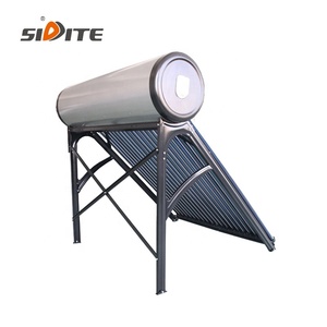 <span class=keywords><strong>Chauffe</strong></span>-<span class=keywords><strong>eau</strong></span> solaire compact en acier inoxydable haute pression de <span class=keywords><strong>120L</strong></span> pour tube à vide à caloduc domestique - Product Image 4