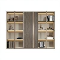 Armoire de rangement de fichiers en bois massif moderne et écologique de grande capacité pour les hôtels, les hôpitaux et les bureaux haut de gamme