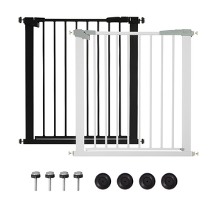 <span class=keywords><strong>Barrière</strong></span> de sécurité pour bébé en fer ABS+métal, largeur réglable, sans perçage, pour une utilisation à domicile, clôture de protection pour tout-petits - Product Image 1
