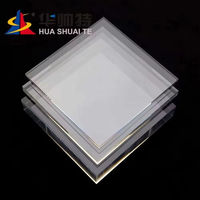 Plaques en plastique souple transparentes HUASHUAITE de 2 mm, 3 mm, 10 mm, 18 mm, panneaux acryliques unis en vrac