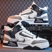 Nouvelles Baskets Décontractées Respirantes en Maille à Semelle Épaisse pour Hommes, Style Marche, Chaussures de Sport à Prix Bas