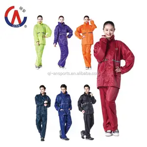 QA-1502 Reflective strip Safety/Security Suit, Waterproof Thermal Rain-wear with pant, High Visibility at Night/in dark