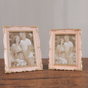 Polyresin vàng Tường treo trang trí cắt dán cổ điển tốt nghiệp hình ảnh khung hình nhỏ Khung gương - Product Image 5