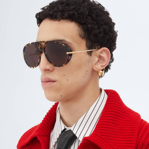 Bottega BV Acetate Frame Sunglasses UV Protection Fashion Eyewear for Men Women Outdoor Daily Wear Veneta - Product Image 2