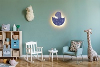 Lampe LED décorative en forme de dinosaure, applique murale, luminaire décoratif d'intérieur, veilleuse pour dormir