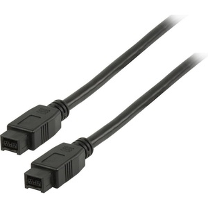 Cable Firewire de 2 m, Negro, 9 Pines, Conector de Transferencia de Datos - Product Image 1