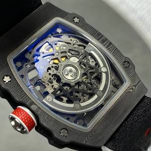 High-end RM6702 barrel-shaped carbon fiber waterproof men's business automatic <b>mechanical</b> <b>watch</b> - Product Image 5