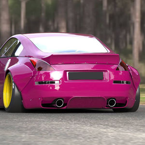 Couvercle de coffre arrière en fibre de carbone RB Style pour Nissan 350z Single Deck - Product Image 3