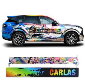 CARLAS <span class=keywords><strong>Film</strong></span> décoratif électrolytique en PVC TPU de qualité américaine Autocollants d'emballage de véhicule <span class=keywords><strong>Film</strong></span> de changement de couleur de véhicule PPF - Product Image 1
