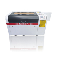 Plóter Láser CO2 Ruida 6040 de 50W 60W 80W, Máquina de Corte Láser CO2 A2 para Grabado en Acrílico, Caucho, Logos, Pendientes y Joyas de 40 x 60