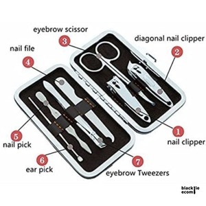 Kit de soin des ongles en acier inoxydable de haute qualité, ensemble de manucure pour femmes et hommes, outils de toilettage disponibles à la vente - Product Image 4