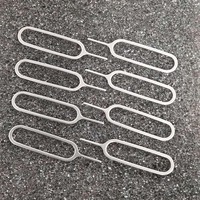 Broche de carte Sim clé aiguille fabricant dissolvant de plateau de carte SIM outil d'éjection broche kit de réparation outils plateau de carte universel éjecteur broche d'éjection