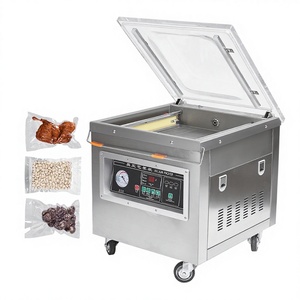 Endüstriyel Sınıf Vakum Odası Makinesi Entegre Gövdeli Çoklu Poşet Kapatma Fonksiyonlu Deniz Ürünleri Et Pişmiş Yiyecekler Kuru Gıdalar Tozlar için - Product Image 1