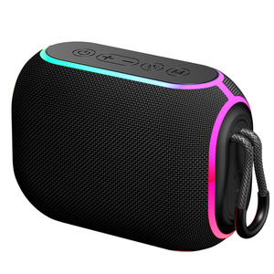 Factory Custom logo LED RGB 5W Haut Parleur Mini Subwoofer Portable Waterproof <b>Small</b> Wireless BT <b>Speaker</b> - Product Image 1