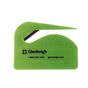 Couteau à <span class=keywords><strong>lettres</strong></span> publicitaire personnalisé avec logo, en plastique et lame en acier - Product Image 1
