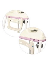 Chaise haute multifonctionnelle pliable et portable pour bébé, avec base en plastique moderne, idéale pour la salle à manger, le salon et la cuisine – Offre spéciale