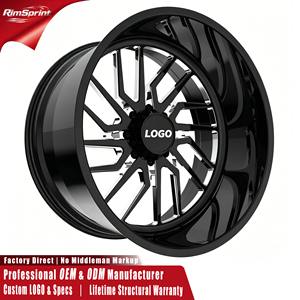 Rines <span class=keywords><strong>de</strong></span> Aleación Forjada JTX SS-217 <span class=keywords><strong>de</strong></span> 20-30 Pulgadas 8x165.1 8x180 6x135 para RAM 2500 Rebel Ford F-150 GMC Sierra Denali HD, Rines Personalizados - Product Image 1