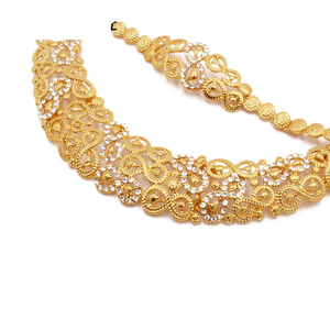 Ensembles de <span class=keywords><strong>bijoux</strong></span> en plaqué or dubaï, ensembles de colliers <span class=keywords><strong>italiens</strong></span> élégants pour femmes, ensembles de <span class=keywords><strong>bijoux</strong></span> de Costume brésilien - Product Image 3