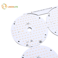 Module LED SMD 2835 120 LED Rond Haute Puissance Blanc Chaud 220V Sans Driver pour PCB & PCBA