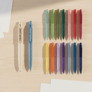 Bolígrafo de Gel de Plástico Neutral de 0.5mm con Logotipo Personalizado, Color Caramelo, Diseño Único y Alta Visibilidad, Gran Venta 2024 - Product Image 3