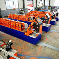Machine de profilage de profilés en acier léger pour la fabrication de montants et de rails métalliques pour cloisons sèches