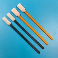 Hisopo de espuma rectangular sin pelusa 712A Orange Stick para limpieza de impresoras de inyección de tinta y salas limpias