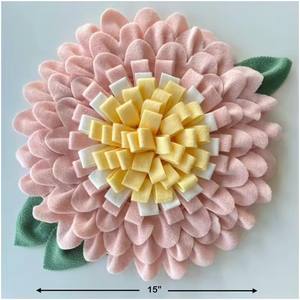 Tapis d'alimentation lente pour chien à imprimé moderne, lavable, pour l'entraînement à l'odeur du nez des animaux de compagnie, tapis de reniflage pour chien - Product Image 6