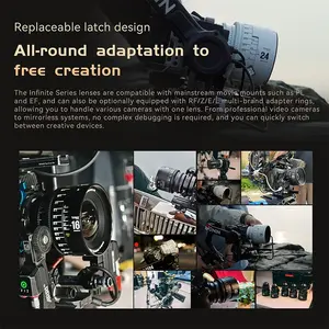 Objectif cinéma 7artisans <span class=keywords><strong>16mm</strong></span>/24mm/35mm/50mm/85mm/105mm/135mm T 2.1-2.5 Série Infinity - Product Image 2