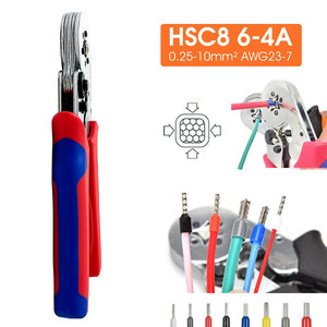 Kits de pinces à sertir pour cosses tubulaires en acier à haute teneur en carbone HSC8 6-6A, pour embouts de câble, tubes et fils, OEM - Product Image 4