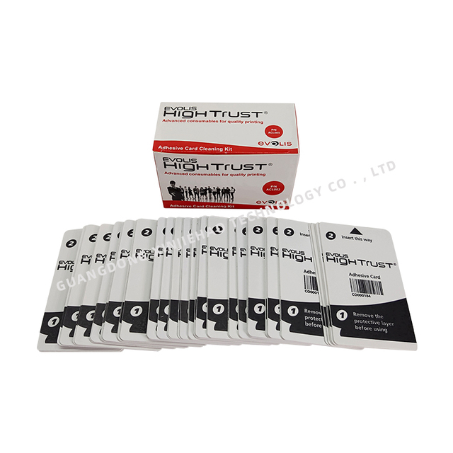 Original Evolis ACL003 Cleaning Material for Primacy2 Primacy Zenius Edikio FLEX DUPLEX ID Card Printer