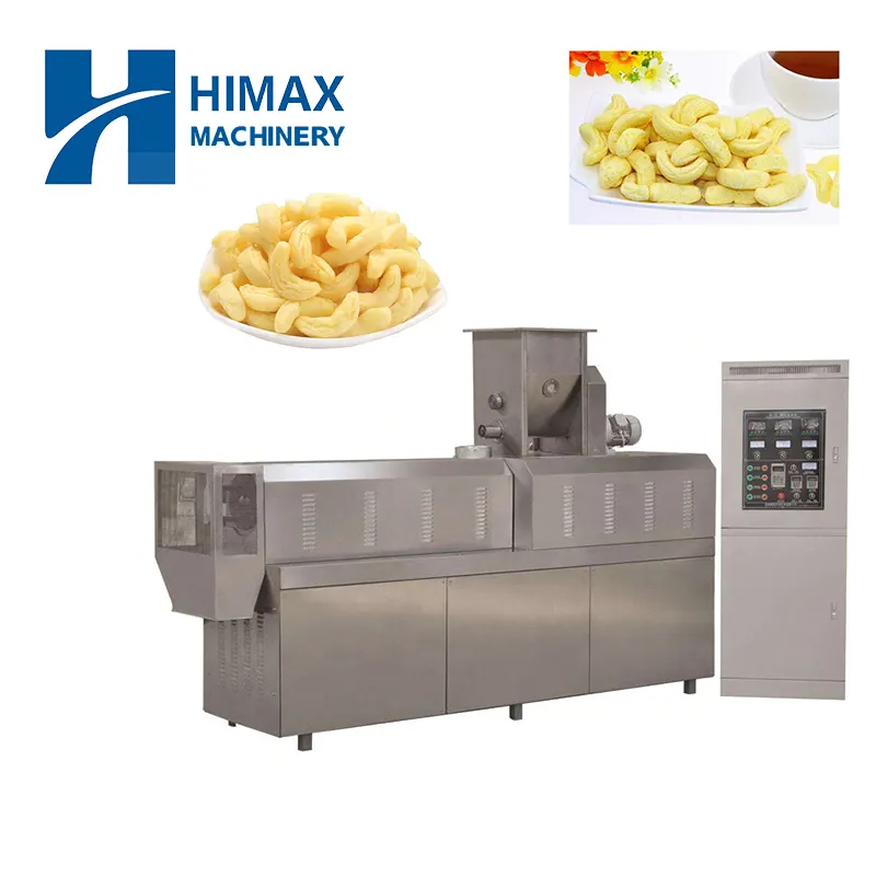Kommerzielle Puff-Snack-Maschine Mais-Puff-Snack-Extruder-Maschine Puff-Snacks Lebensmittelmaschine