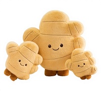 Peluche créative en forme de poupée gingembre mignonne, rembourrée en coton PP, 20 cm, anti-stress, cadeau OEM/ODM pour enfants