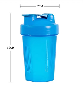 BPA Free Plastic <b>Shaker</b> <b>Bottle</b> 400ML Leak Proof for Gym Sports Wholesale OEM - Product Image 2